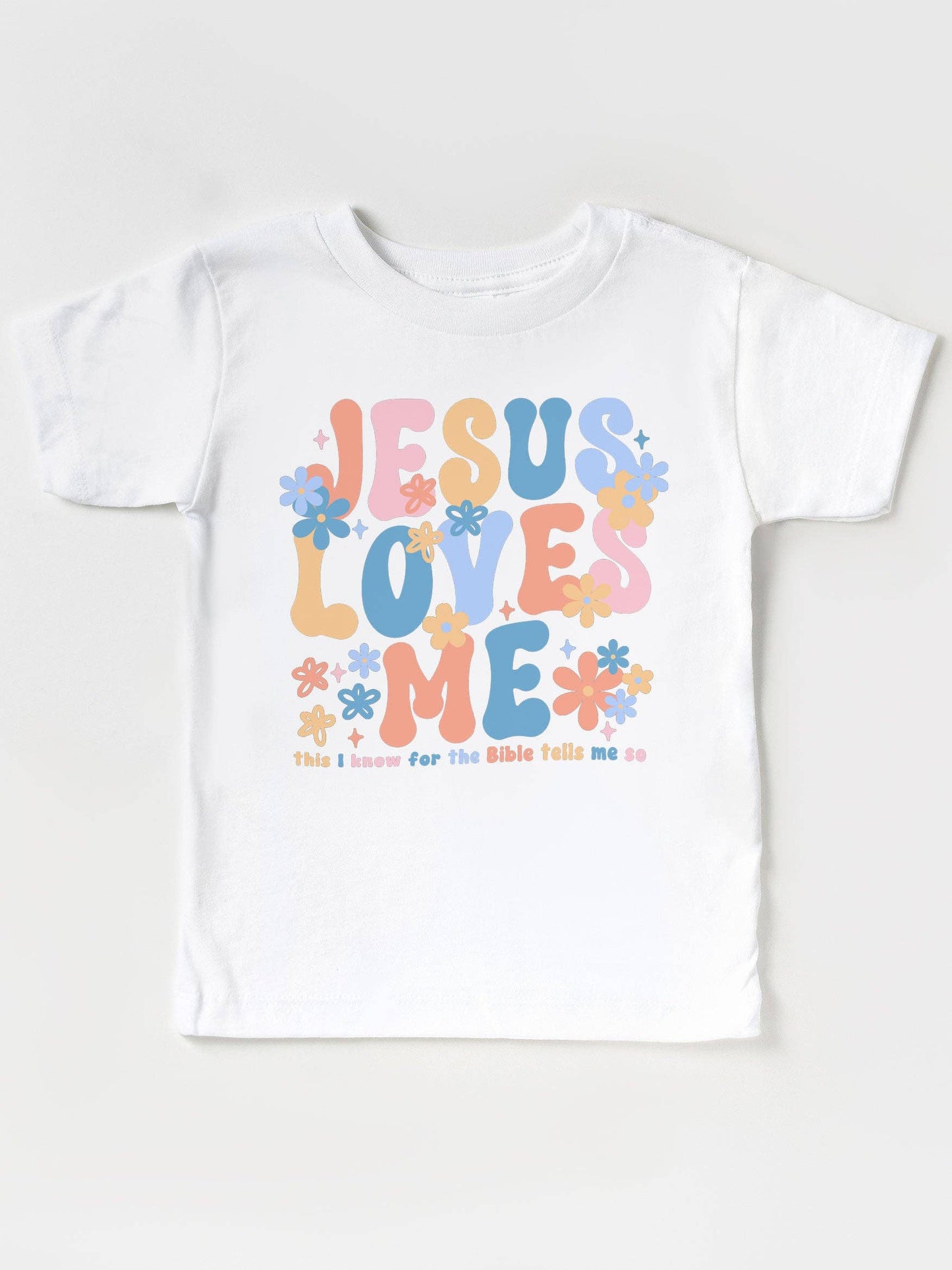 Jesus loves me this I know Kids Graphic Tee