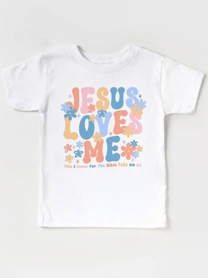 Jesus loves me this I know Kids Graphic Tee