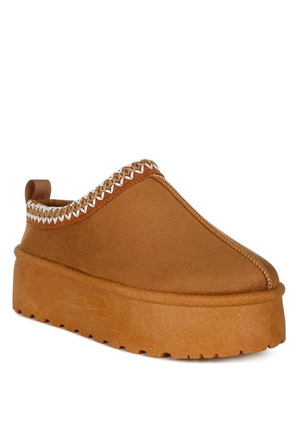 Jesters Embroidered Platform Classic Slip-On