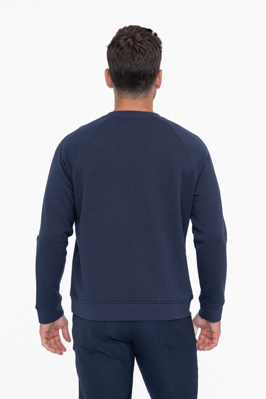 Cotton Blend Classic Crewneck