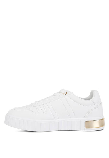 Welsh Panelling Detail Sneakers