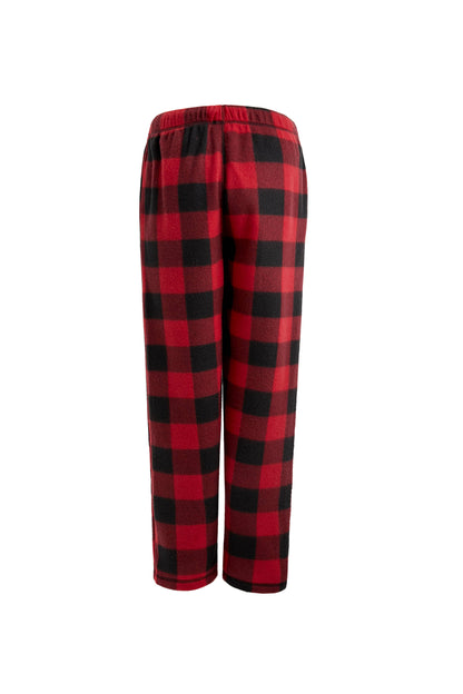 LeeHanTon Men's Plaid Fleece Pajama Pant